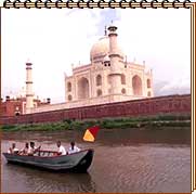 Myth about the sinking Taj Mahal